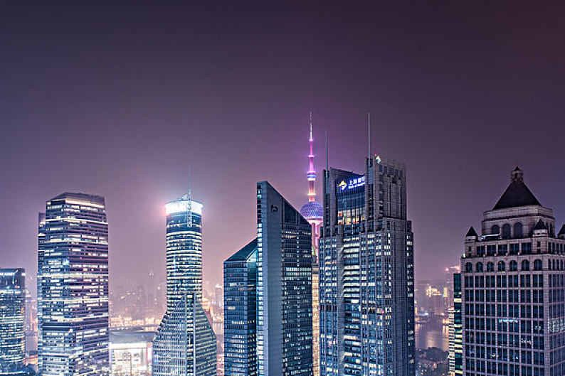 上海陆家嘴夜景_高清图片_全景视觉
