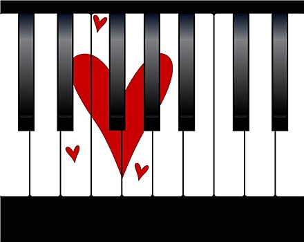 爱情,钢琴