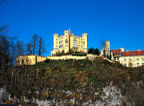 何斯格瓦城堡,上巴伐利亚,德国,欧洲