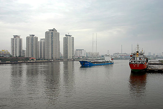 天津海河入海口
