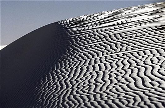 波纹,沙子,沙漠,死亡谷国家公园,加利福尼亚,美国