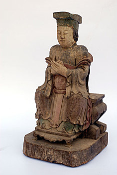 天津清代妈祖神像
