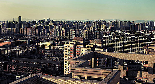 风景,城市,天空,北京,中国
