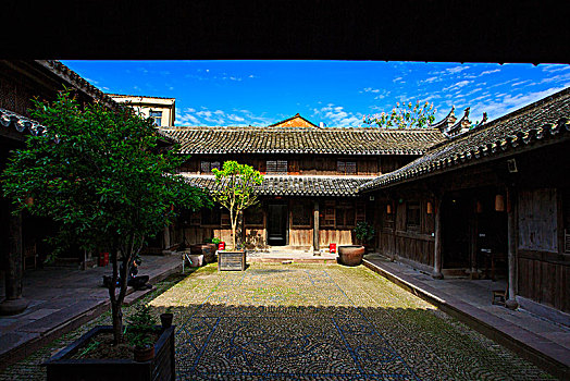 院落,院子,四合院