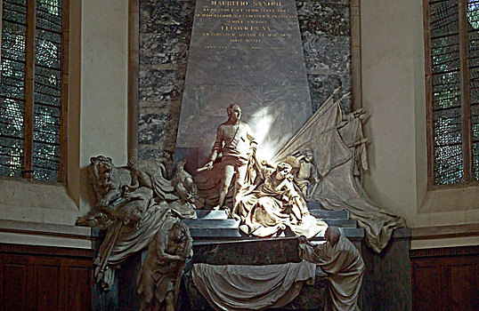 法国元帅,陵墓,雕刻师,教堂,斯特拉斯堡,阿尔萨斯,法国