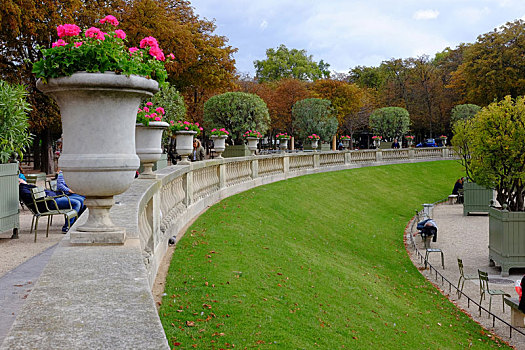 法国巴黎卢森堡公园