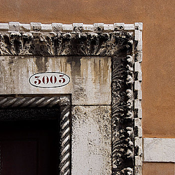 威尼斯,建筑细节,檐壁