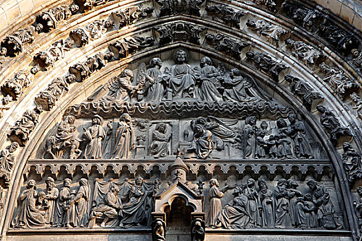 大教堂,门楣,法国