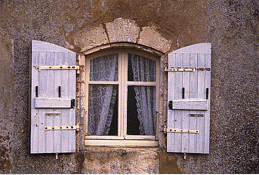 窗户,百叶窗,法国