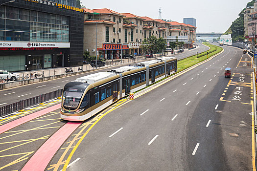 广东省深圳市观澜有轨电车