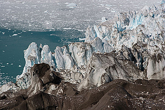 冰河,北方,伊路利萨特,格陵兰