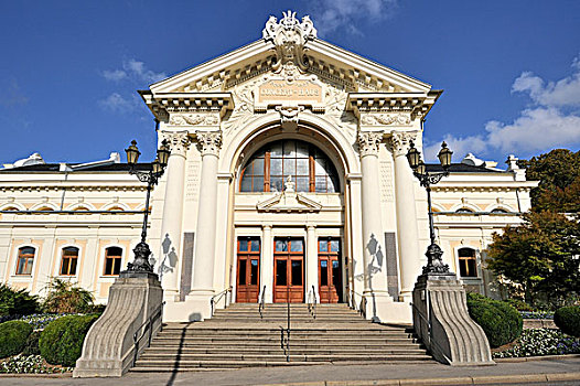 音乐会,拉文斯堡,历史,建筑,迟,19世纪,世纪,巴登符腾堡,德国,欧洲