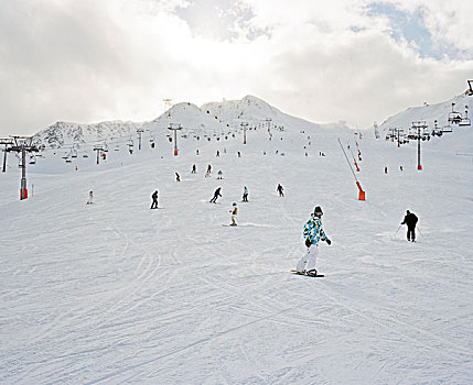 滑雪坡