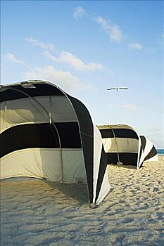 帐篷,海滩