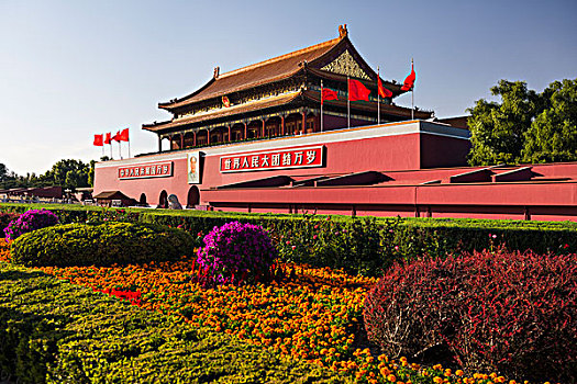 天安门,入口,皇家,城市,北京,中国,亚洲