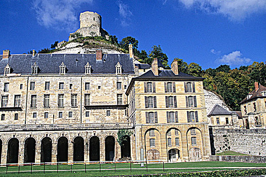 法国,自然,城堡,中世纪,城堡主楼