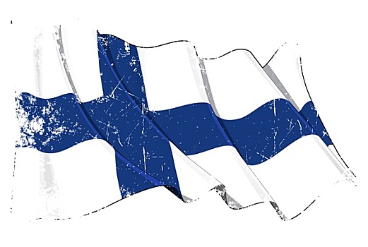 低劣,旗帜,芬兰