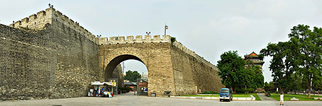 北京城墙遗址东便门