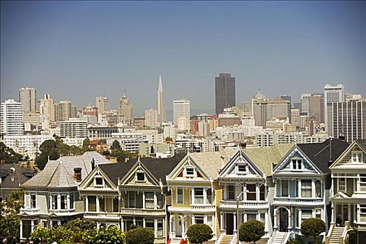 建筑,独栋别墅,旧金山,加利福尼亚,美国
