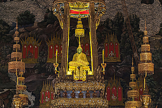 祖母绿,佛,寺院,庙宇,皇宫,曼谷,泰国