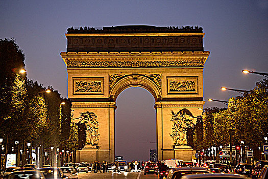 法国,巴黎,拱形