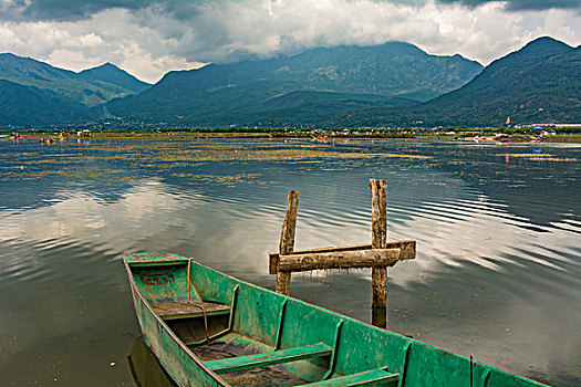 丽江拉市海湿地湖光山色