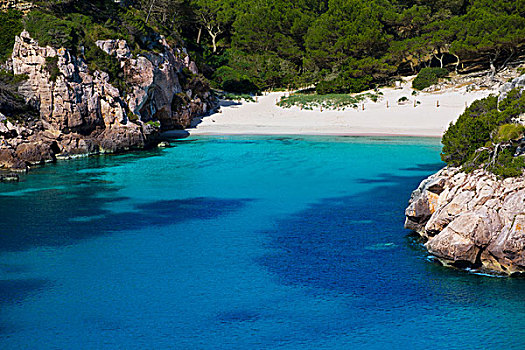 米诺卡岛,青绿色,巴利阿里群岛,地中海