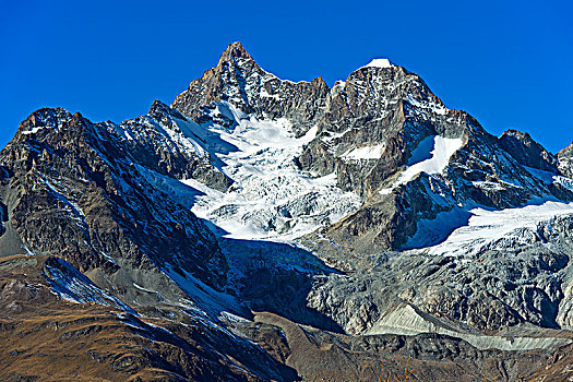 策马特峰,山,世界,冰河,瓦莱,瑞士,欧洲
