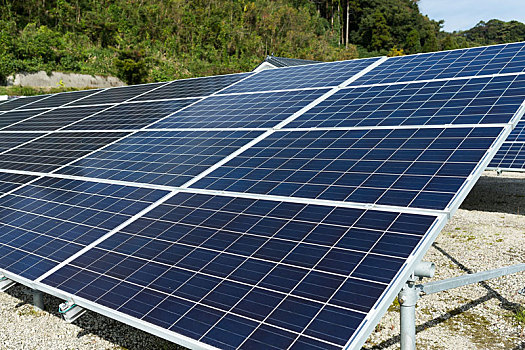 太阳能电池板,乡村