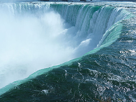 尼亚加拉瀑布,马蹄铁瀑布,安大略省,省,加拿大,北美
