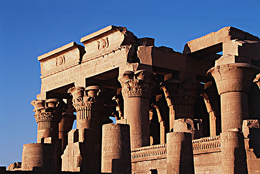 埃及,相似,庙宇,科昂波,大幅,尺寸