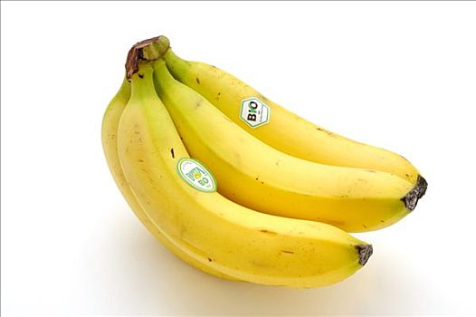 有机,香蕉,标签