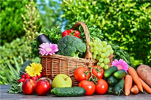 品种,新鲜,有机,果蔬,花园