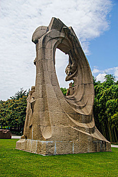 龙华烈士陵园雕塑