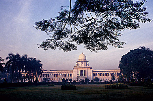 最高法院,孟加拉,首都,达卡