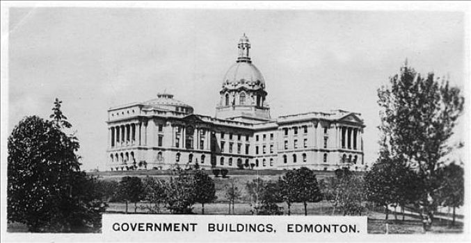 政府建筑,艾伯塔省,加拿大,艺术家,未知