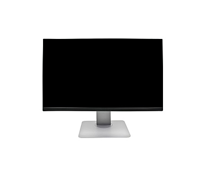 电脑显示器,隔绝,白色背景,背景