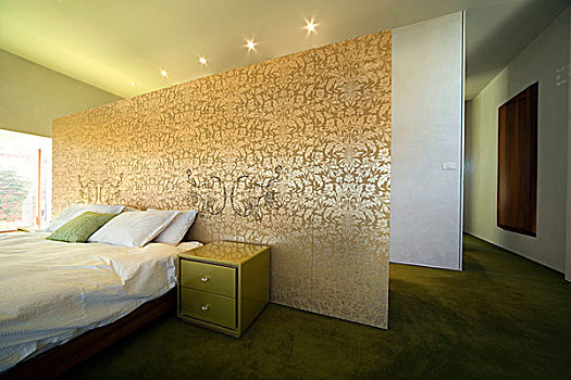 卧室,房子,黑色,石头,墨尔本,澳大利亚,建筑师,卡桑德拉,2006年