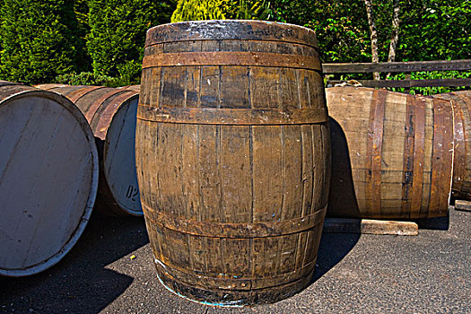 桶,威士忌酒,酿酒厂,苏格兰,英国,欧洲