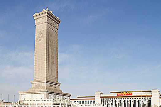 天安门广场,人民英雄纪念碑
