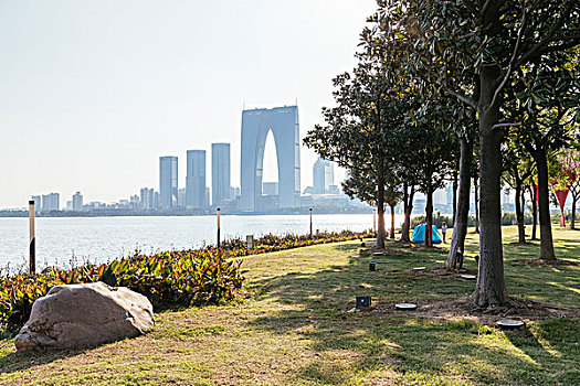 苏州金鸡湖