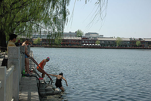 北京什刹海风景