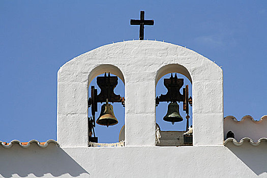 钟,伊比萨岛,西班牙