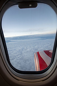 高空飞行,空中美景