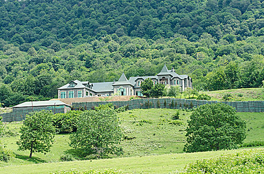 山景,夏天