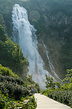 大别山彩虹瀑布