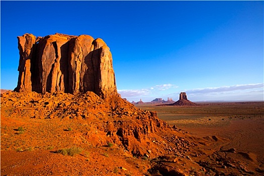 纪念碑谷,北方,窗户,风景,犹他