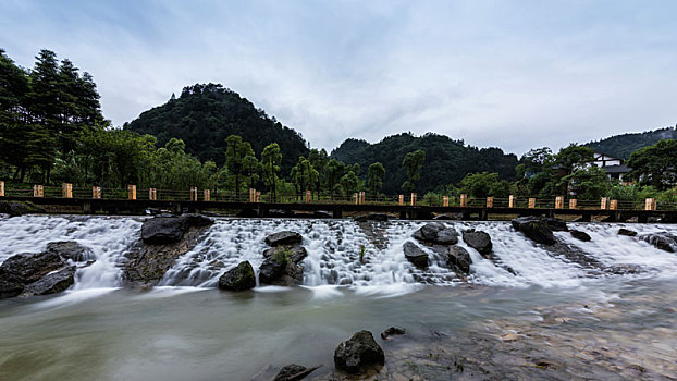 重庆綦江区万盛黑山谷湿地公园风光