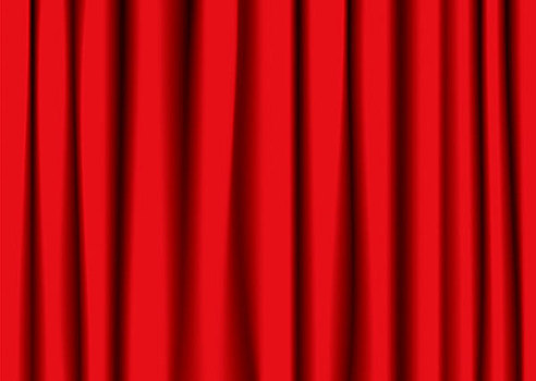 红色,剧院,天鹅绒,帘,影子,折,完美,背景