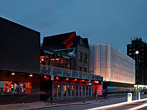 年轻,剧院,伦敦,黄昏,2004年